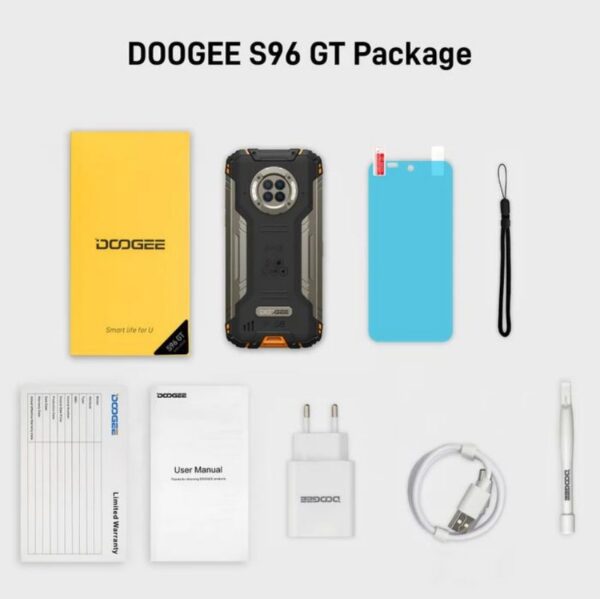 DOOGEE S96 Pro 8GB+128GB 20MP Night Vision Camera & 48+8+2MP Rear Camera 4G Rugged Phone - Image 7