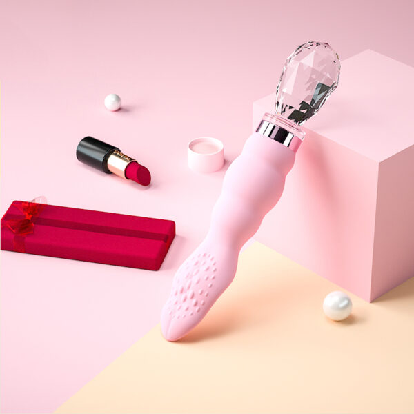 Medical Grade Silicone Vibrator Female Masturbator-AV03