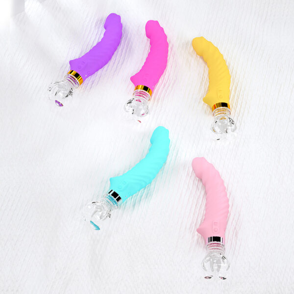 Medical Grade Silicone Vibrator Female Masturbator-AV02 - Image 4