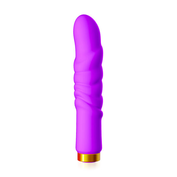Medical Grade Silicone Vibrator Female Masturbator-ZD01 - Image 4