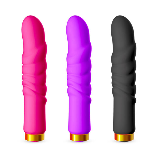 Medical Grade Silicone Vibrator Female Masturbator-ZD01