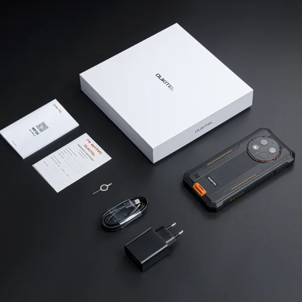 Oukitel WP28 Rugged Phone 6.52‘' HD+ 10600mAh 8GB+256GB Android13 48MP Camera - Image 5