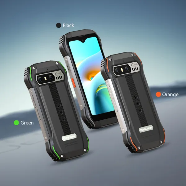 Blackview N6000 Rugged Smartphone, Android 13 G99 Mobile Phone, 16GB 256GB 4.3''Display, 48MP Cameras Cellphones - Image 6