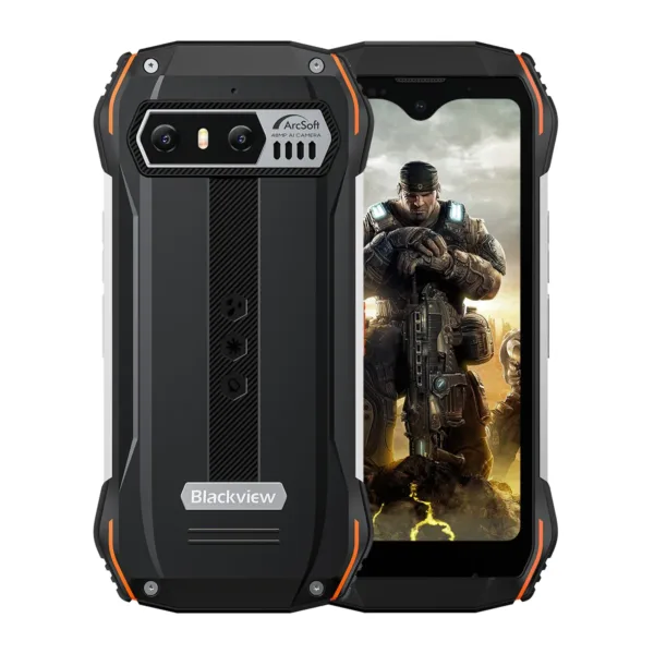 Blackview N6000 Rugged Smartphone, Android 13 G99 Mobile Phone, 16GB 256GB 4.3”Display, 48MP Cameras Cellphones