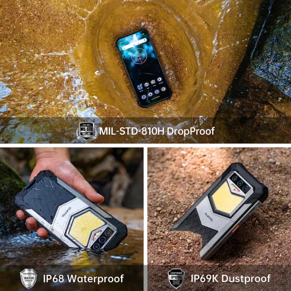 Oukitel WP26 Rugged Phone MTK P90 10000mAh 48MP+20MP Night Camera 8GB RAM 256GB ROM - Image 6