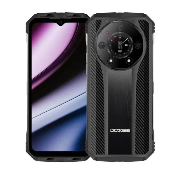 DOOGEE S110 Rugged Phone 6.58” FHD Waterdrop Screen Helio G99 Octa Core 66W Fast Charging 10800mAh Battery Phone