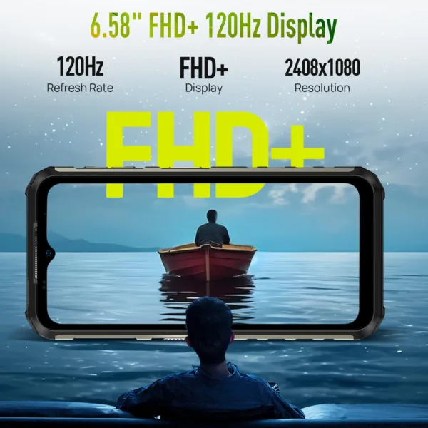 Ulefone Armor 22 8GB+256GB IP68/IP69K Rugged Phone 6.58 inch Android 13 MTK Helio G96 Octa Core 4G NFC Cellphon - Image 3