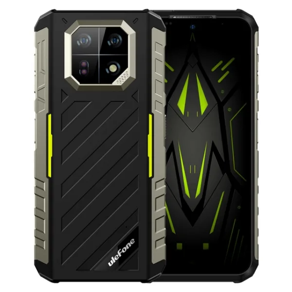 Ulefone Armor 22 8GB+256GB IP68/IP69K Rugged Phone 6.58 inch Android 13 MTK Helio G96 Octa Core 4G NFC Cellphon
