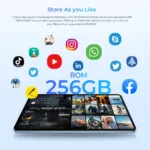Oukitel OT5 12-Inch 2K Display 11000mAh Battery Android 13 Tablet With Stylus (12+256GB) - Image 5