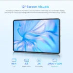 Oukitel OT5 12-Inch 2K Display 11000mAh Battery Android 13 Tablet With Stylus (12+256GB) - Image 6
