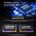 Oukitel OT5 12-Inch 2K Display 11000mAh Battery Android 13 Tablet With Stylus (12+256GB) - Image 2