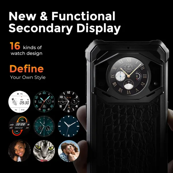 FOSSiBOT F101 PRO 8GB 128GB Smartphone 10600mAh 18W Fast Charge Mobile Phone 24MP 5.45'' HD+ Display Android 13 OS Cellphone - Image 5
