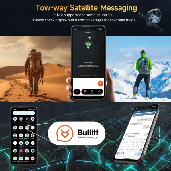 Ulefone Armor 23 Ultra 5G Rugged Phone,Satellite Message ,120W Smartphone,64MP Night Camera, 24+512GB NFC Phone - Image 4