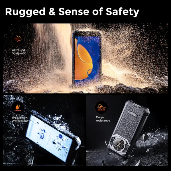 FOSSiBOT F101 PRO 8GB 128GB Smartphone 10600mAh 18W Fast Charge Mobile Phone 24MP 5.45'' HD+ Display Android 13 OS Cellphone - Image 2