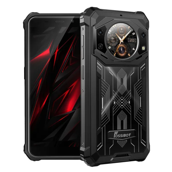 FOSSiBOT F101 PRO 8GB 128GB Smartphone 10600mAh 18W Fast Charge Mobile Phone 24MP 5.45'' HD+ Display Android 13 OS Cellphone